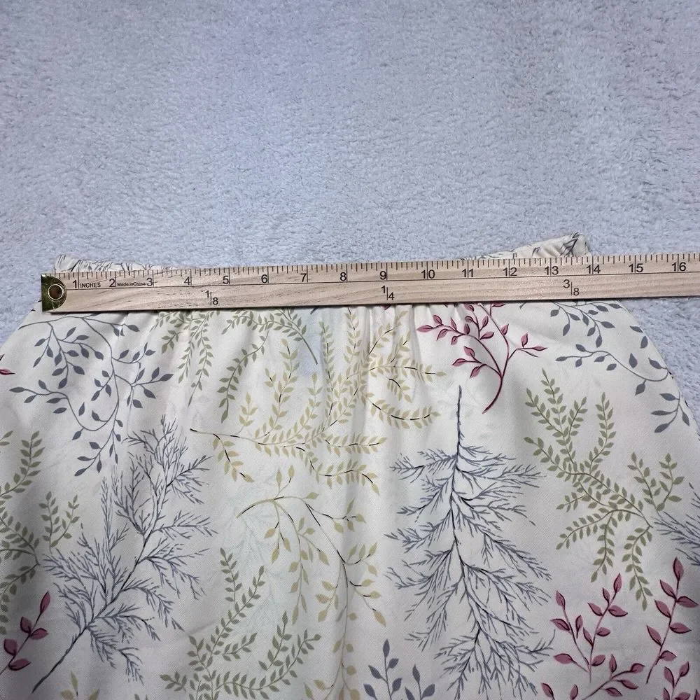 Vintage Y2K 90s Tailor B. Moss Pencil Skirt Women 8 Cream Background Made in USA